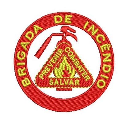 Matriz de matriz Matriz De Bordado Brigada De Incêndio Prever