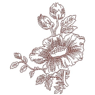 Matriz de matriz Matriz De Bordado Toile De Jouy 2