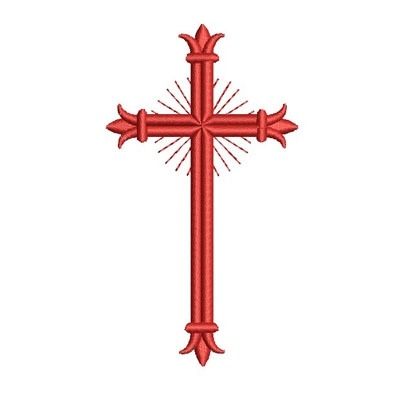Matriz de matriz Matriz De Bordado Cruz Da Paixão 20