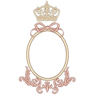 Matriz de matriz Matriz De Bordado Moldura Provençal 20
