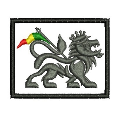 Matriz de matriz Matriz De Bordado Reggae Contornado
