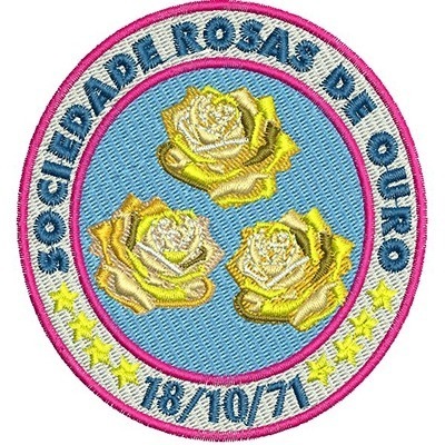 Matriz de matriz Matriz De Bordado Sociedade Rosas De Ouro 2
