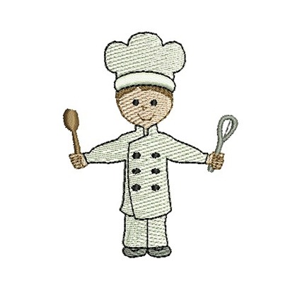 Matriz de matriz Matriz De Bordado Culinarista  Cheff