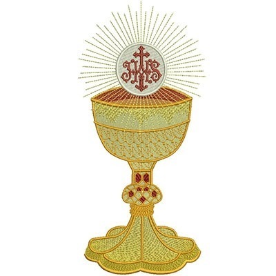 Matriz de matriz Matriz De Bordado Cálice 30 Cm