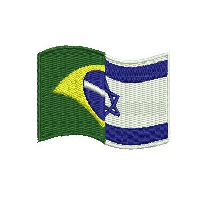 Matriz de matriz Matriz De Bordado Brasil X Israel