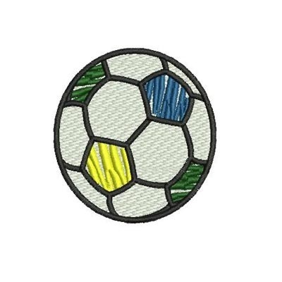 Matriz de matriz Matriz De Bordado Bola De Futebol
