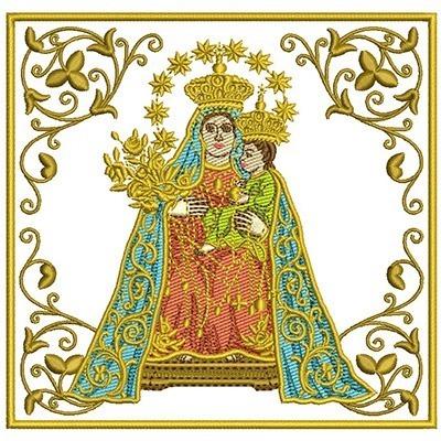 Matriz de matriz Matriz De Bordado Conjunto De Alfaias Ns Sacromonte 148