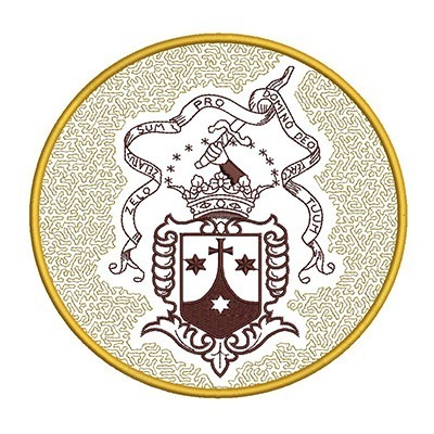 Matriz de matriz Matriz De Bordado Escudo Carmelitas Descalças 3