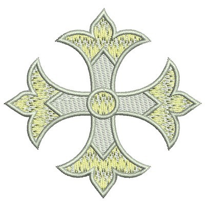 Matriz de matriz Matriz De Bordado Cruz Decorada 5