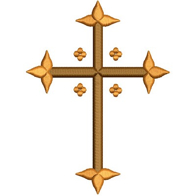 Matriz de matriz Matriz De Bordado Cruz Decorada 10