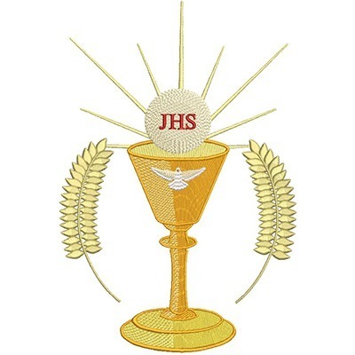 Matriz de matriz Matriz De Bordado Cálice Jhs 30 Cm