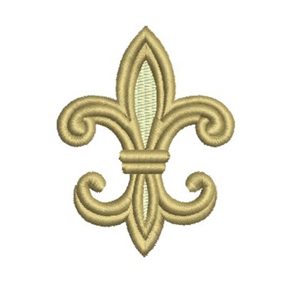 Matriz de matriz Matriz De Bordado Flor De Lis 5