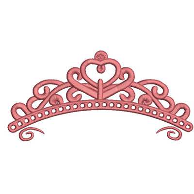 Matriz de matriz Matriz De Bordado Coroa Sophia 18 Cm