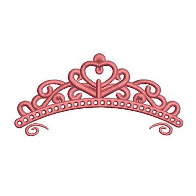 Matriz de matriz Matriz De Bordado Coroa Sophia 12 Cm