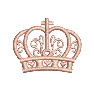 Matriz de matriz Matriz De Bordado Coroa Princesa 2