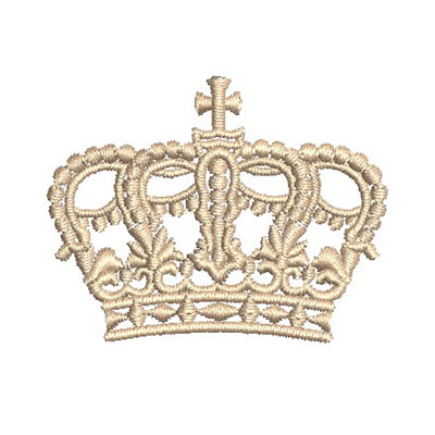 Matriz de matriz Matriz De Bordado Coroa Princesa 3