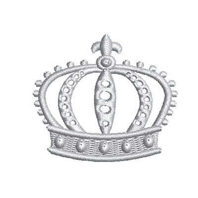 Matriz de matriz Matriz De Bordado Coroa Princesa 4