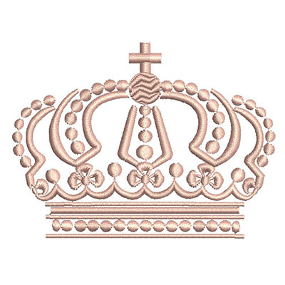 Matriz de matriz Matriz De Bordado Coroa Princesa 6