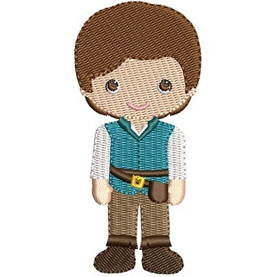 Matriz de matriz Matriz De Bordado Príncipe Cute 5