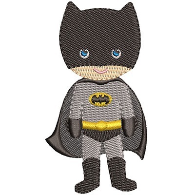 Matriz de matriz Matriz De Bordado Super Herói Cute 3
