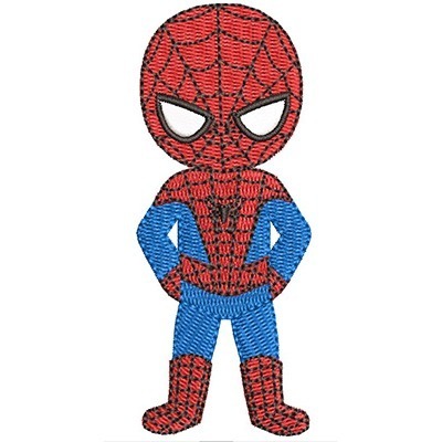 Matriz de matriz Matriz De Bordado Super Herói Cute 5