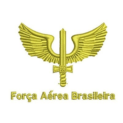 Matriz de matriz Matriz De Bordado Força Aérea Brasileira