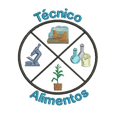 Matriz de matriz Matriz De Bordado Técnico Alimentos