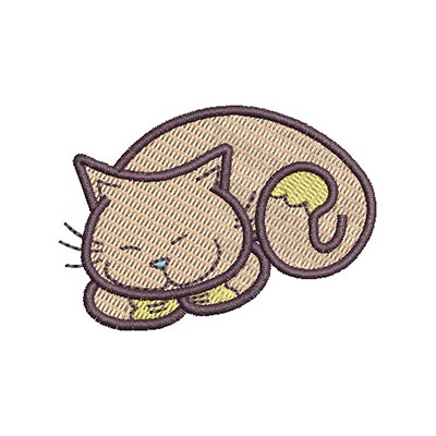 Matriz de matriz Matriz De Bordado Gatinho Cute
