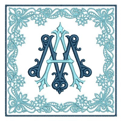Matriz de matriz Matriz De Bordado Conjunto De Alfaia Richelieu Mariana 150