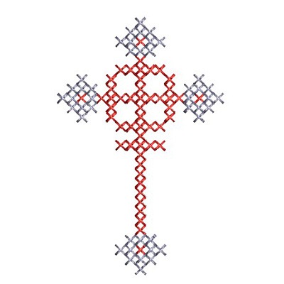 Matriz de matriz Matriz De Bordado Cross On Cross Point