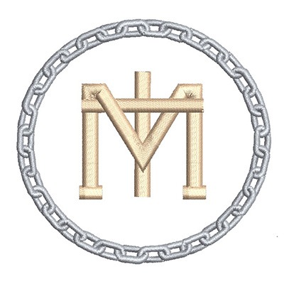 Matriz de matriz Matriz De Bordado Moldura Mariana 3