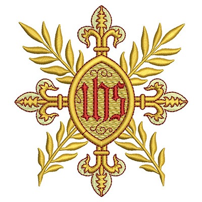 Matriz de matriz Matriz De Bordado Medalha Jhs