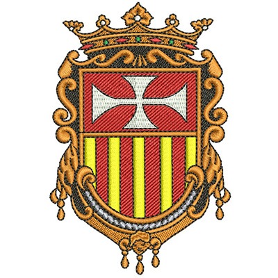 Matriz de matriz Matriz De Bordado Brasão Ordem Das Mercês 1