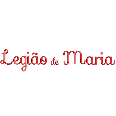 Matriz de matriz Matriz De Bordado Legião De Maria 35 Cm