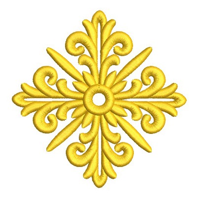 Matriz de matriz Matriz De Bordado Cruz Decorada 125