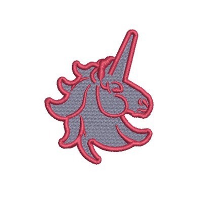 Matriz de matriz Matriz De Bordado Unicórnio Patch