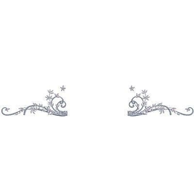 Matriz de matriz Matriz De Bordado Arranjo Floral Com Espaço De 7 Cm