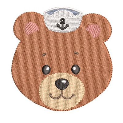 Matriz de matriz Matriz De Bordado Urso Marinheiro 3