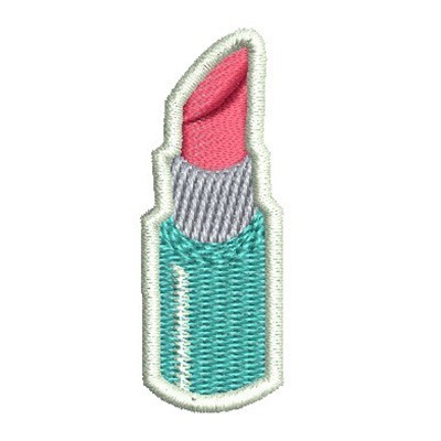 Matriz de matriz Matriz De Bordado Batom Patch