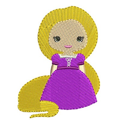 Matriz de matriz Matriz De Bordado Personagem Cute 1