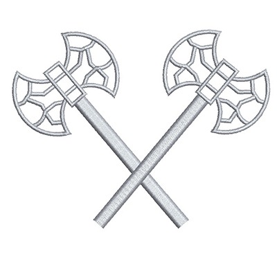Matriz de matriz Matriz De Bordado Machados De Xangô