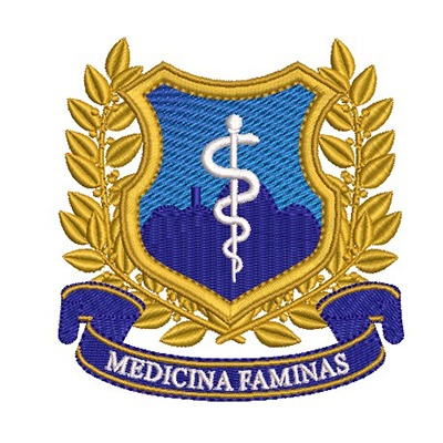 Matriz de matriz Matriz De Bordado Medicina Faminas