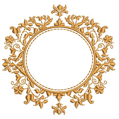 Matriz de matriz Matriz De Bordado Moldura Provençal 203
