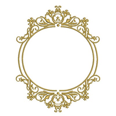 Matriz de matriz Matriz De Bordado Moldura Provençal 228
