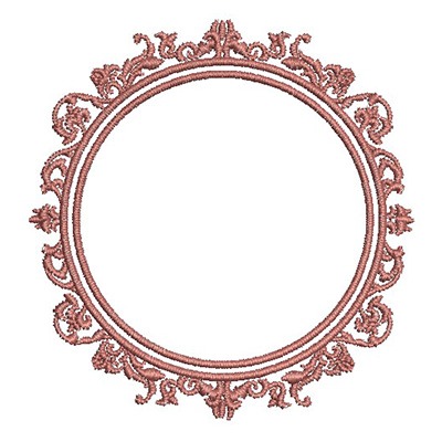 Matriz de matriz Matriz De Bordado Moldura Provençal 109