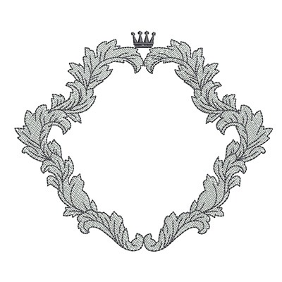 Matriz de matriz Matriz De Bordado Moldura Provençal 137