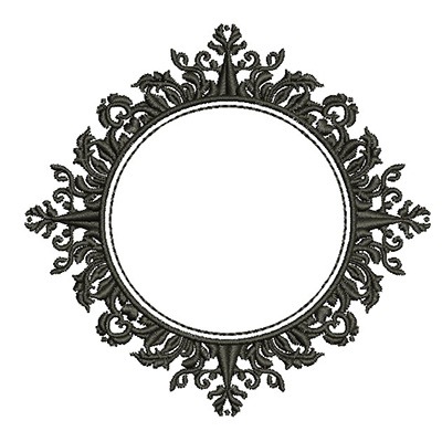 Matriz de matriz Matriz De Bordado Moldura Provençal 159