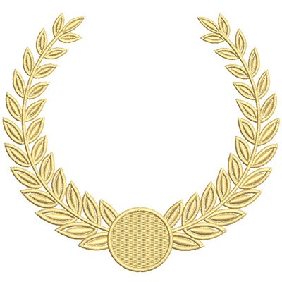 Matriz de matriz Matriz De Bordado Acácias Com Coroa 8