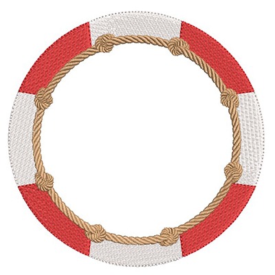 Matriz de matriz Matriz De Bordado Moldura Marinheiro 4