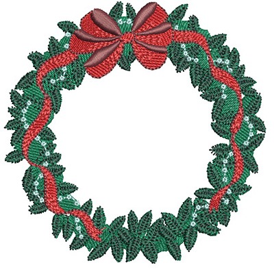 Matriz de matriz Matriz De Bordado Guirlanda De Natal 2